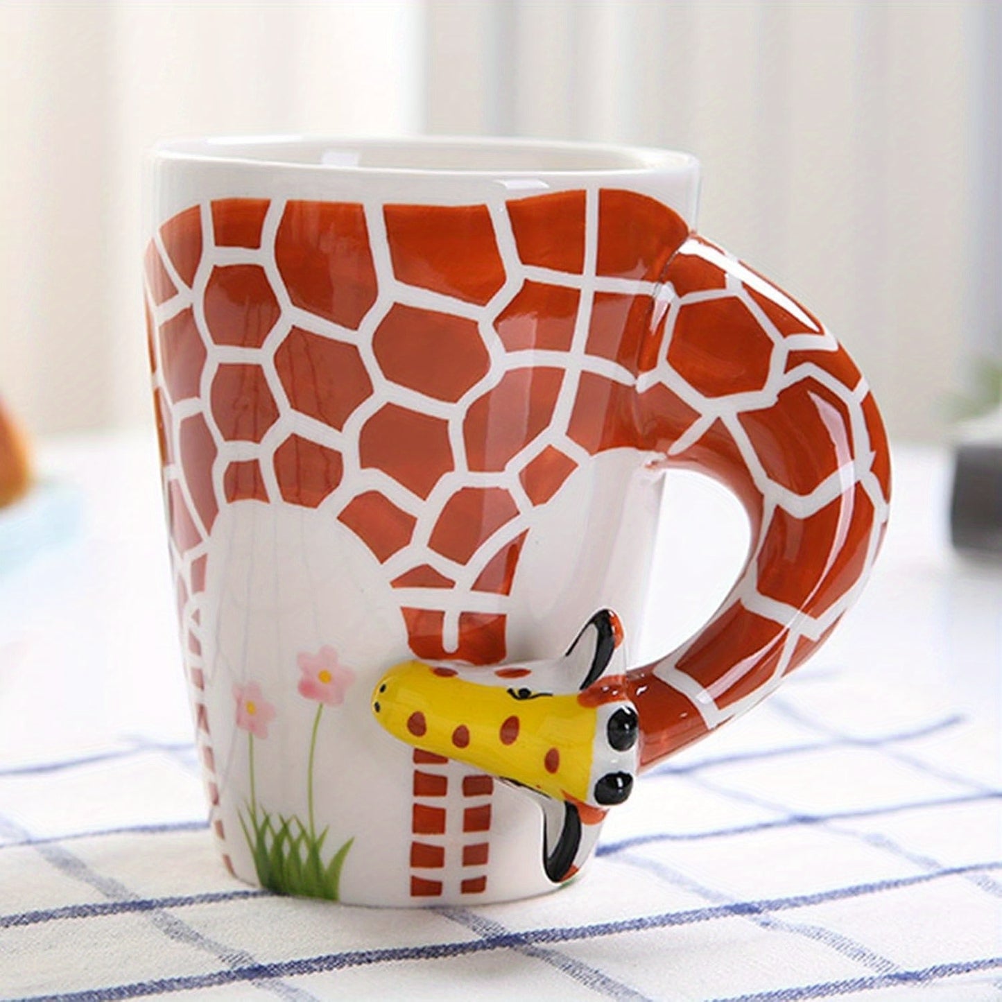Mugs Animal Giraffe Mug Gift Funny Mug Coffee Mug Ceramic 400ml Tea Mug Coffee Mug Cute Birthday Gift for Boyfriend Boys Women Men