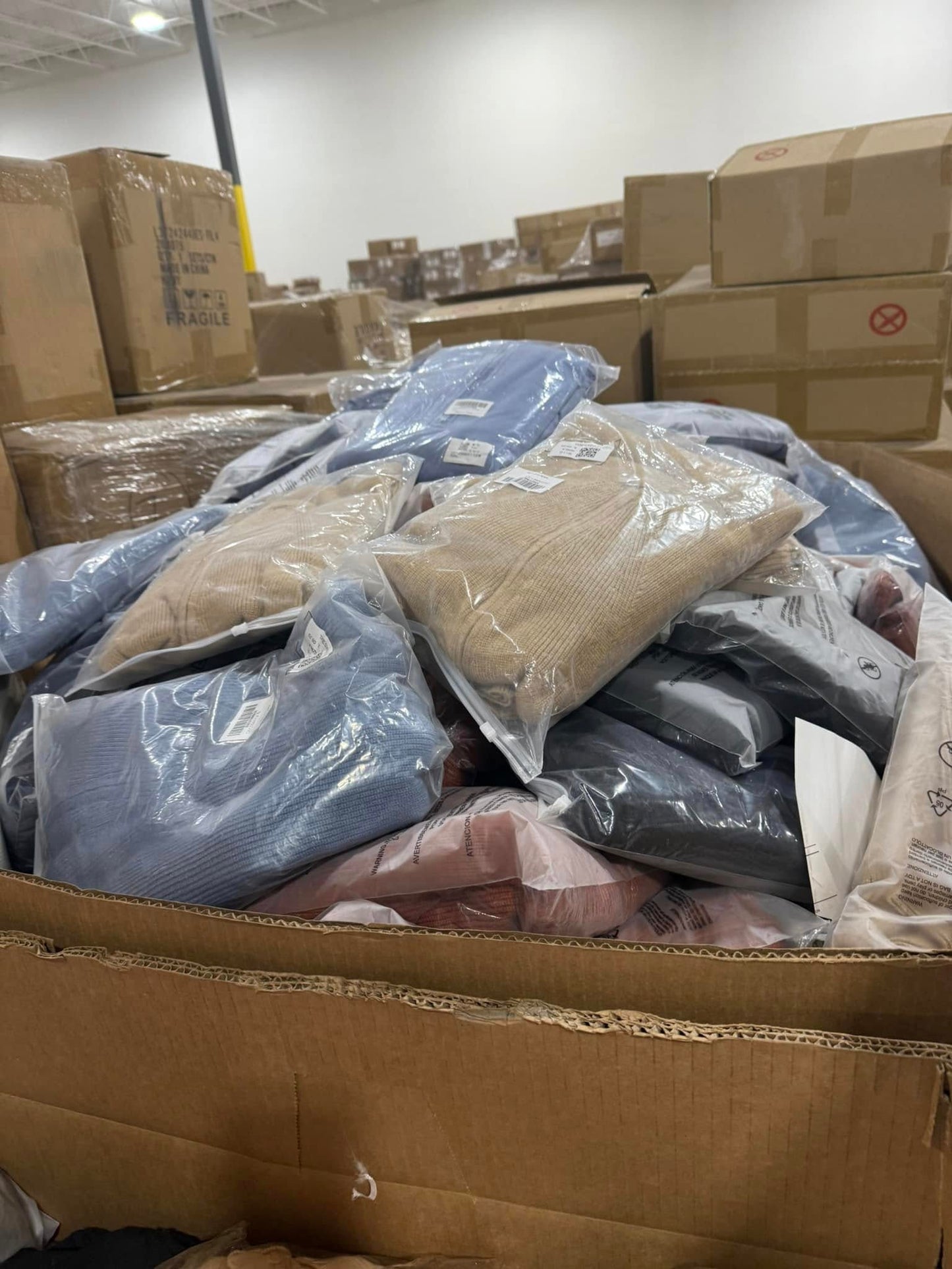 Clothing Pallets