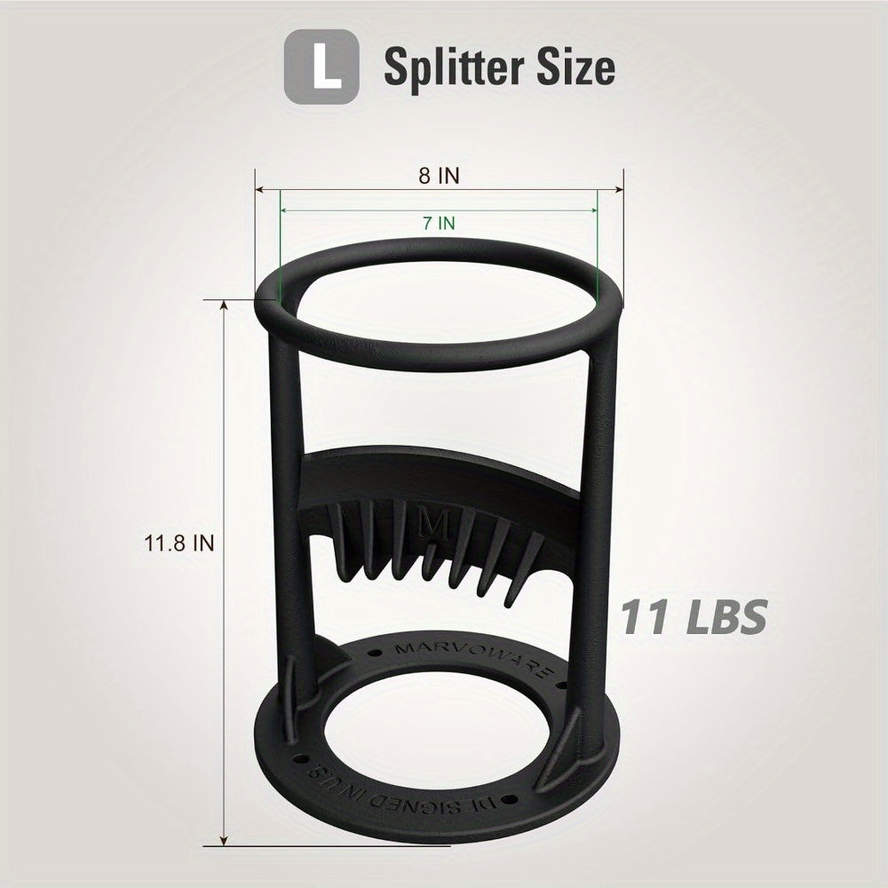 Wood Splitter - Cast Iron Manual Log Splitter - No Sharp Edges,Firewood Splitter - Splitter Wood Splitter Wood Splitting