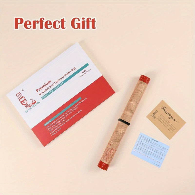 Non-slip silicone mat 16 inch x 26 inch for baking mat, counter mat, rolling mat