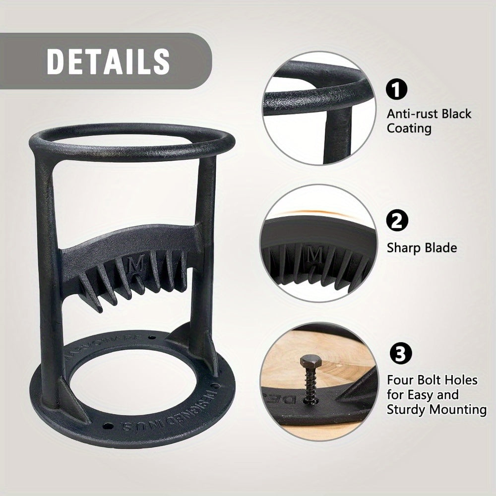 Wood Splitter - Cast Iron Manual Log Splitter - No Sharp Edges,Firewood Splitter - Splitter Wood Splitter Wood Splitting
