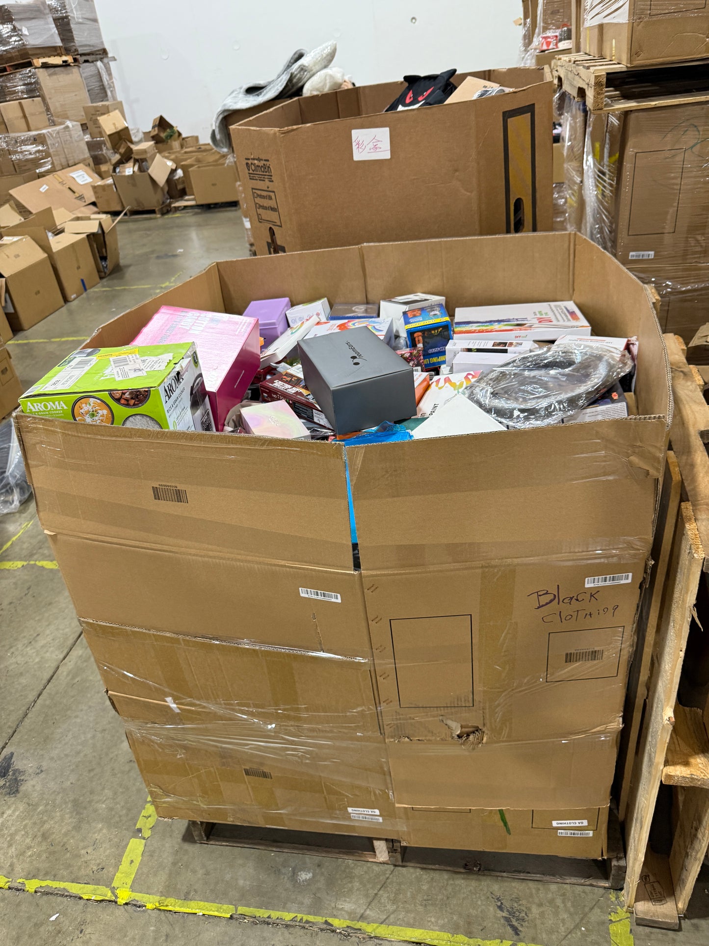 4.5ft AMZ LPN & FC Mix Pallet