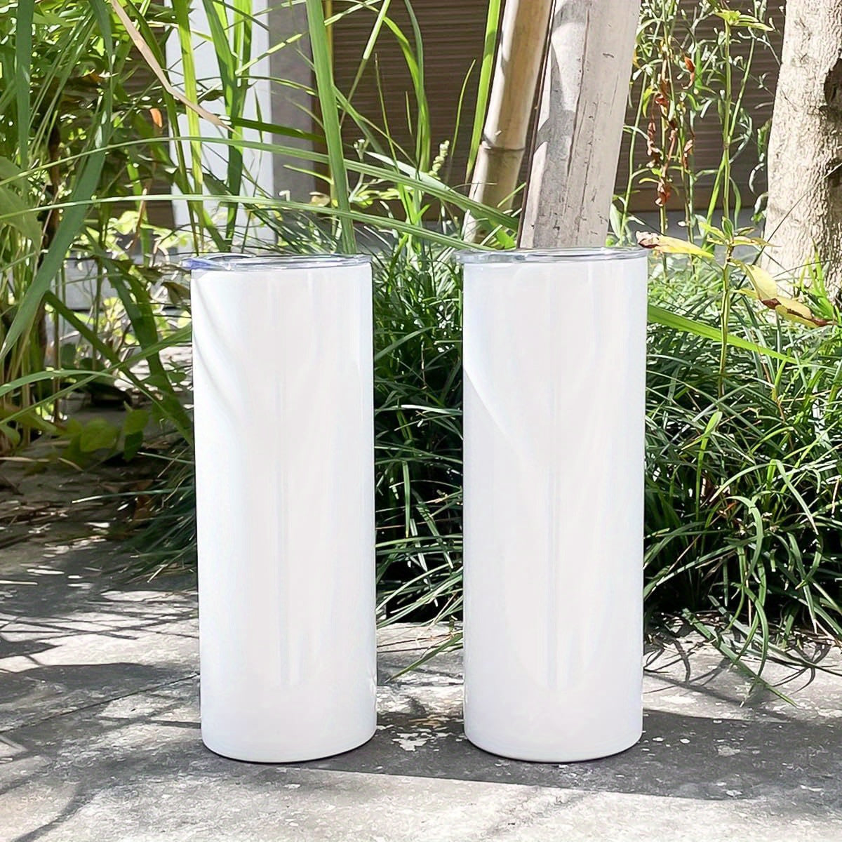 20 oz Sublimation Blank Straight Cup Stainless Steel Water Bottles Tumbler Coffee Mug
