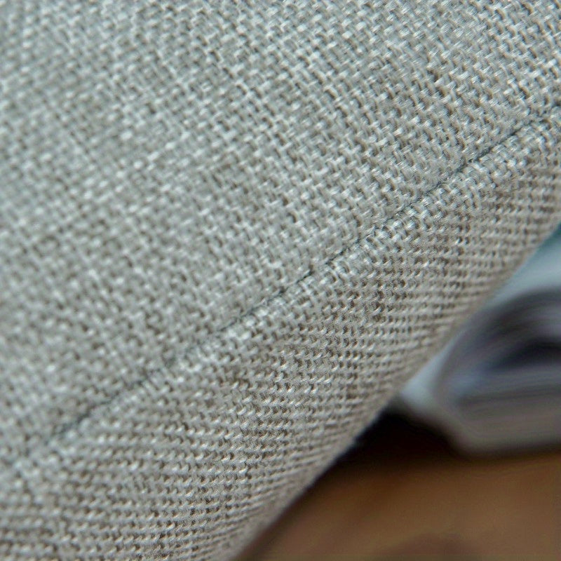 Set of 4 Light Soft Linen Pillow Covers. Ideal for Sofa, Bed, Chair. Skin - friendly, perfect for Nordic - style homes