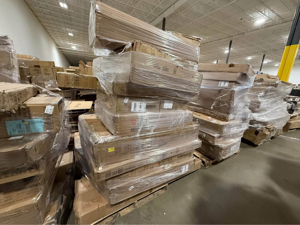 Returned Furniture Blind Pallets