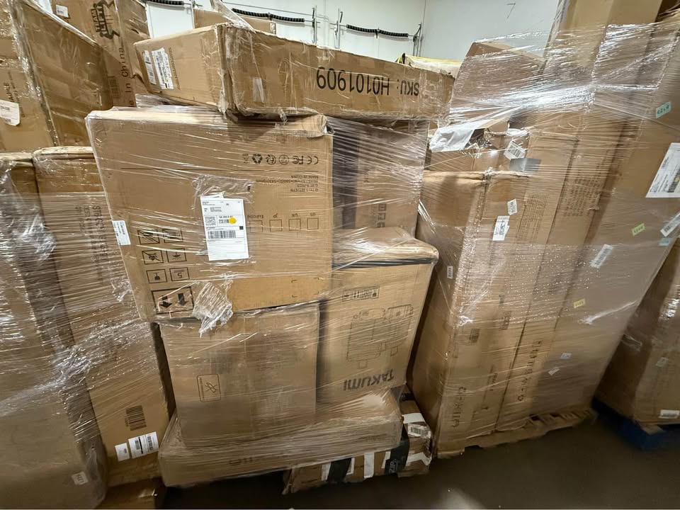 Returned Furniture Blind Pallets