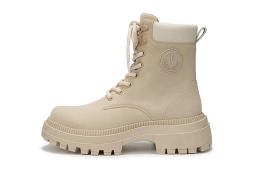 Women's Lightweight Soft Platform Martin Boots