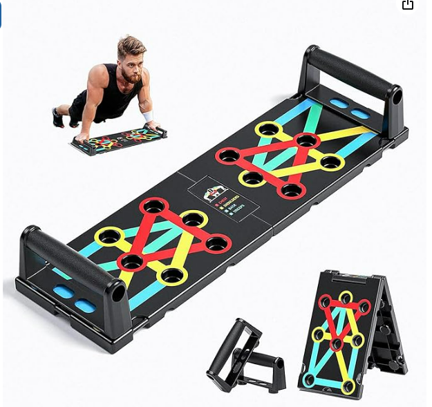 Adjustable Multi - Color Push - up Board - Home Gym Workout Equipment for Effective Chest & Arm Training