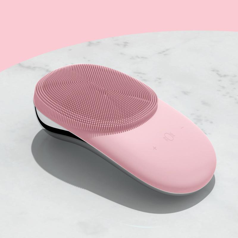 Stylish Pink Facial Cleansing Brush, a Must - have for Efficient Skin Cleansing!