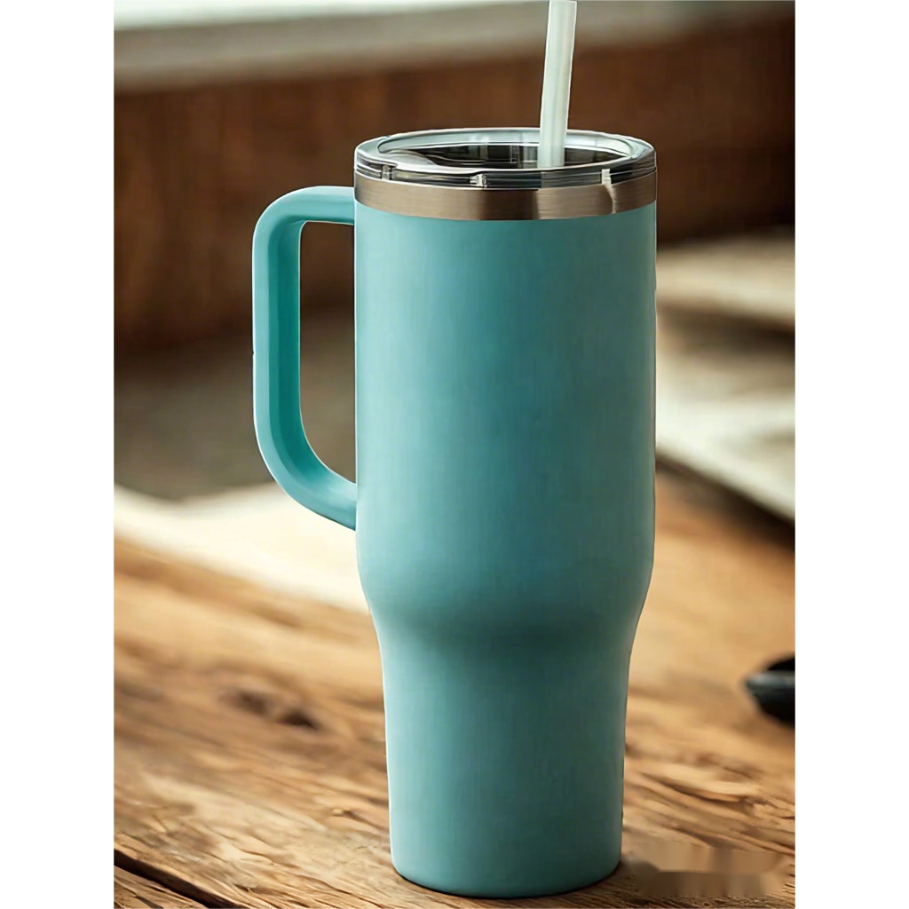 Insulated Travel Mug Double Wall Vacuum, 40 oz.