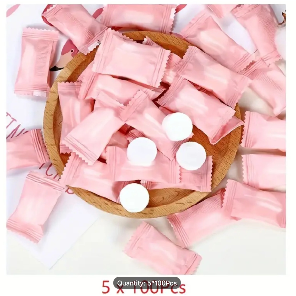 500pcs Compact Disposable Compressed Towels - Soft Non-Woven Wipes For Travel