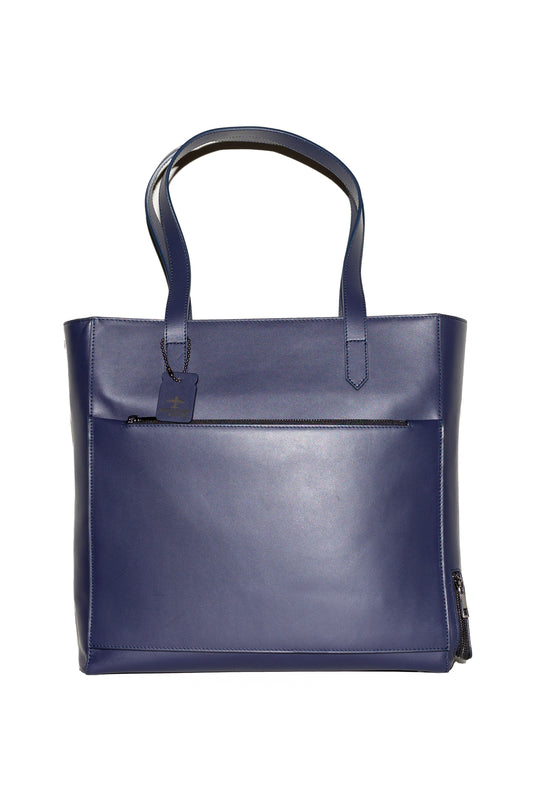 Wen & Wear | Genuine Leather Structured Tote Bag