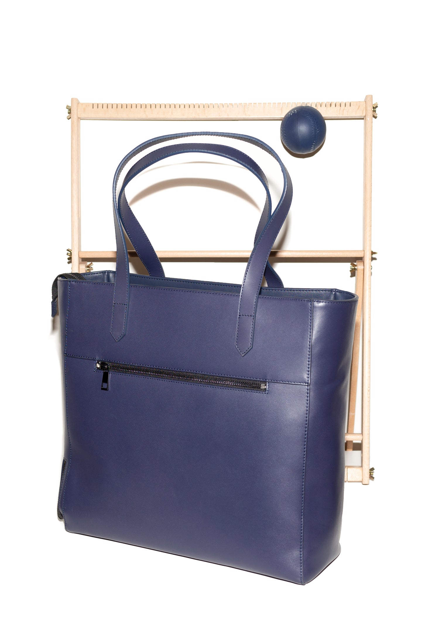 Wen & Wear | Genuine Leather Structured Tote Bag