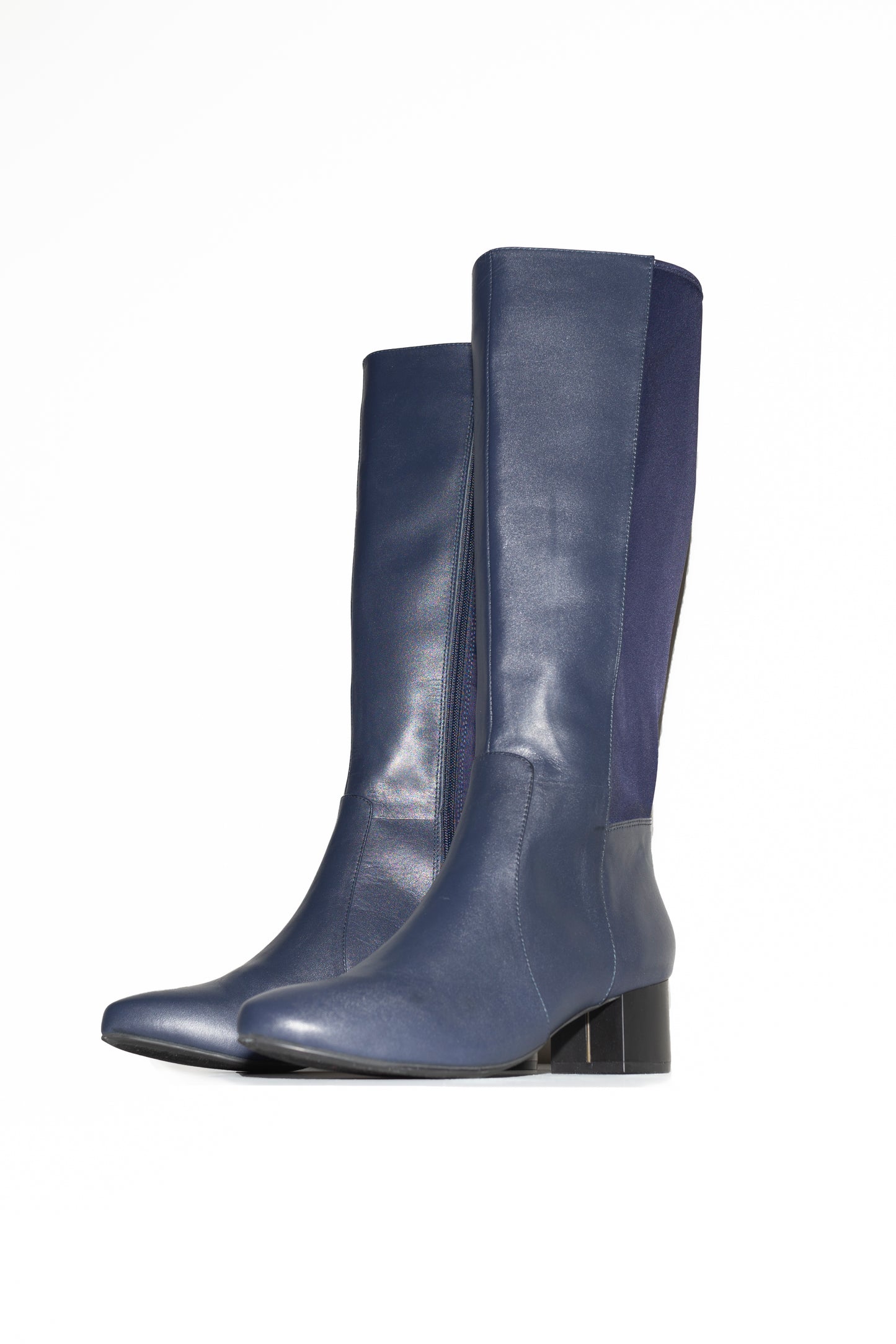 Wen & Wear | Female Riding Boots Genuine Leather Floral Print Sole