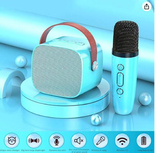Karaoke Machine with Microphone