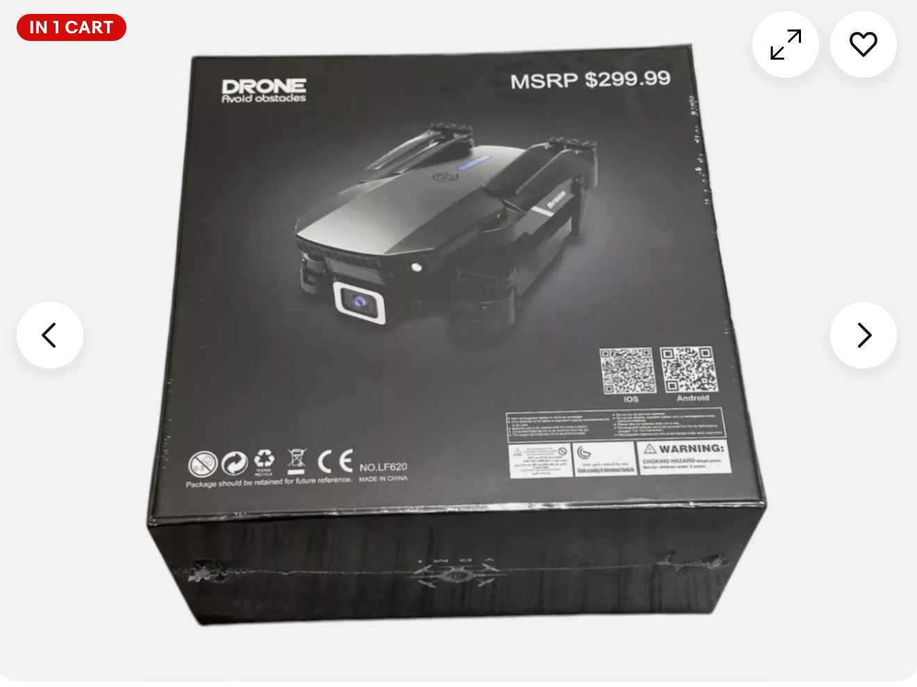 NIB Yomi 4K Camera Drone Avoid Obstacles MSRP $299