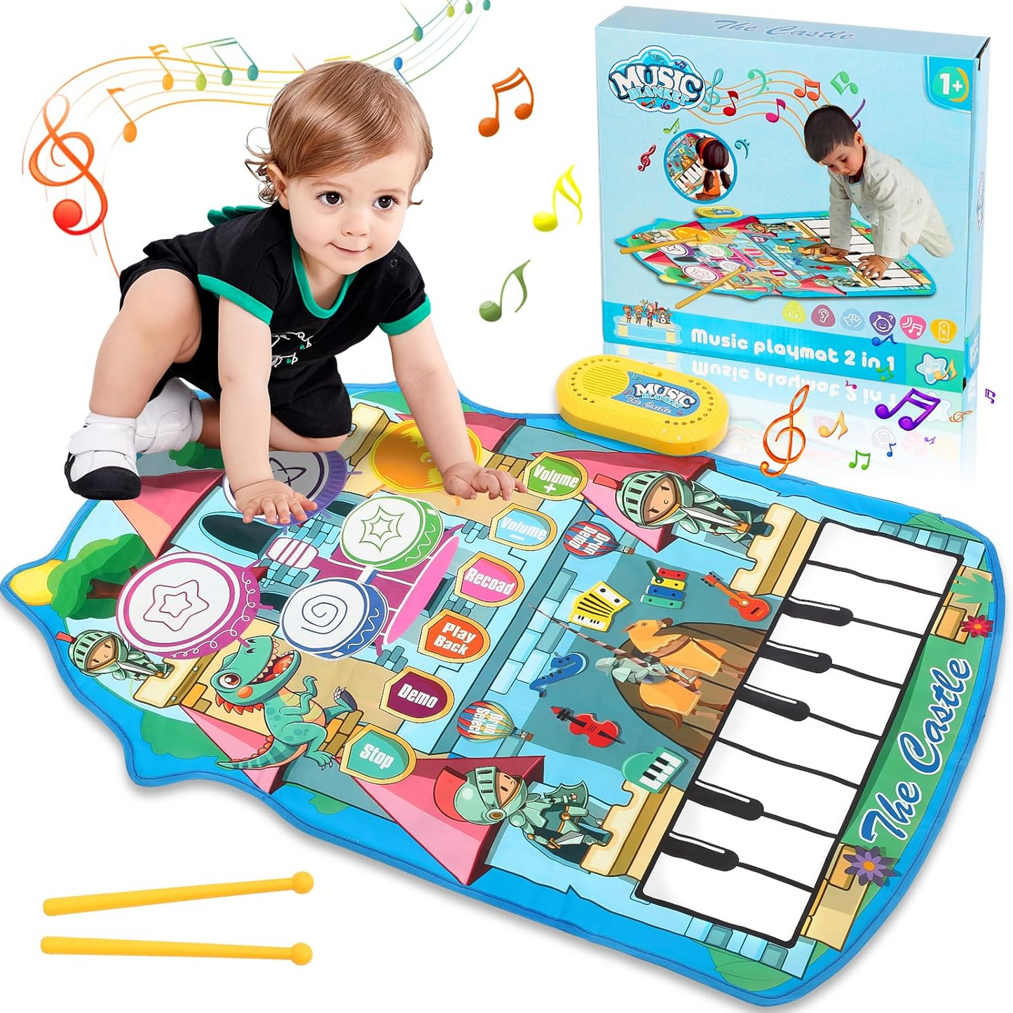 Interactive Music Playmat Toy: Spark Your Baby's Musical Talent