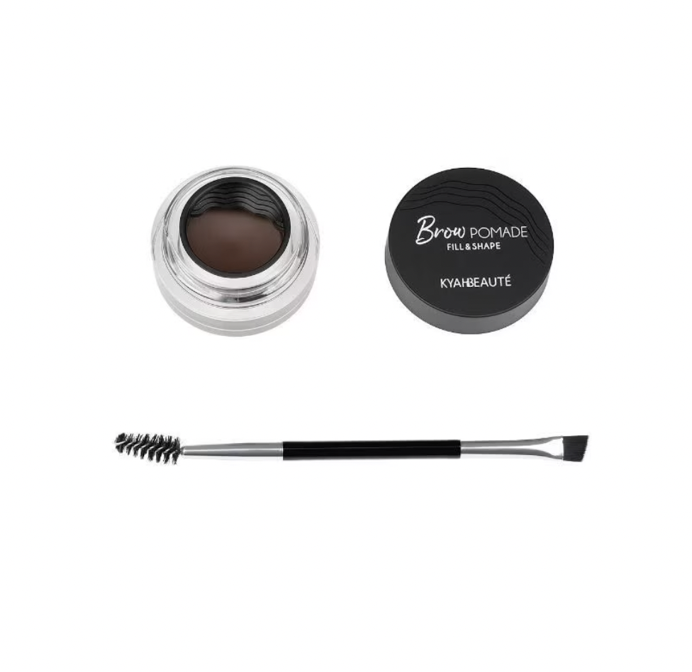 Eyebrow Drawing Stencil Kit, One-Step Vegan Eyebrow Stamp Premade for Women & Girls - Included Waterproof Eyebrow Stamp and 10 Reusable Shaping Kit for Perfect Eyebrow Makeup