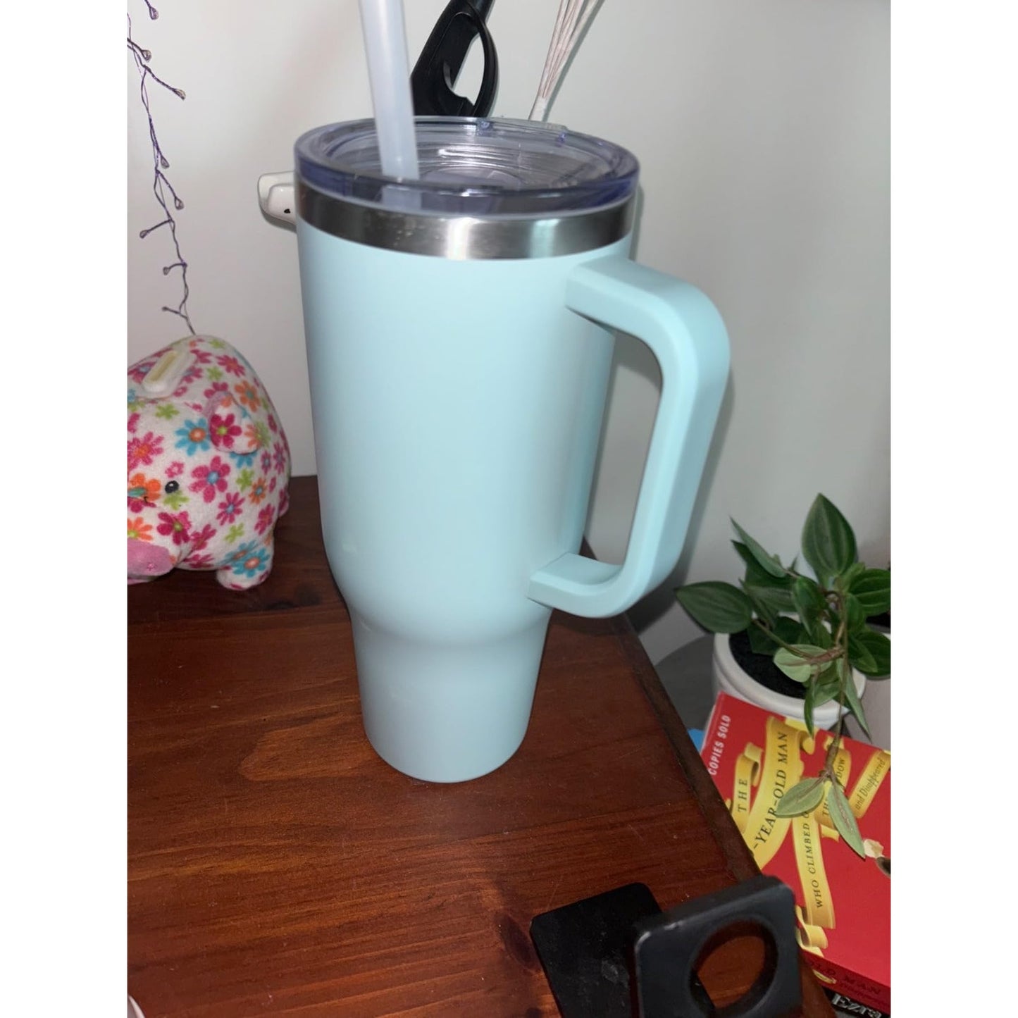 Insulated Travel Mug Double Wall Vacuum, 40 oz.