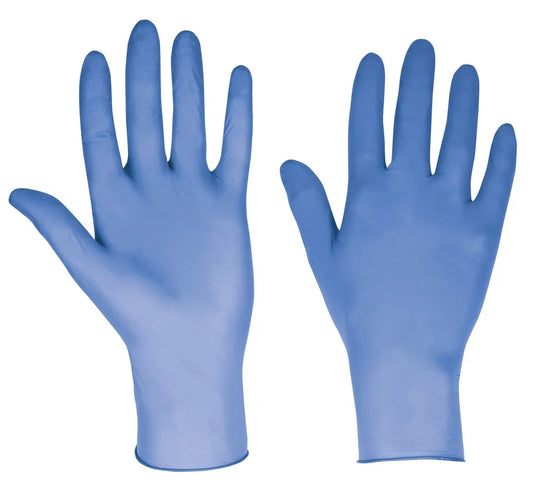 Honeywell Examination Gloves Powder Free Gloves Blue 200 Count (Large)